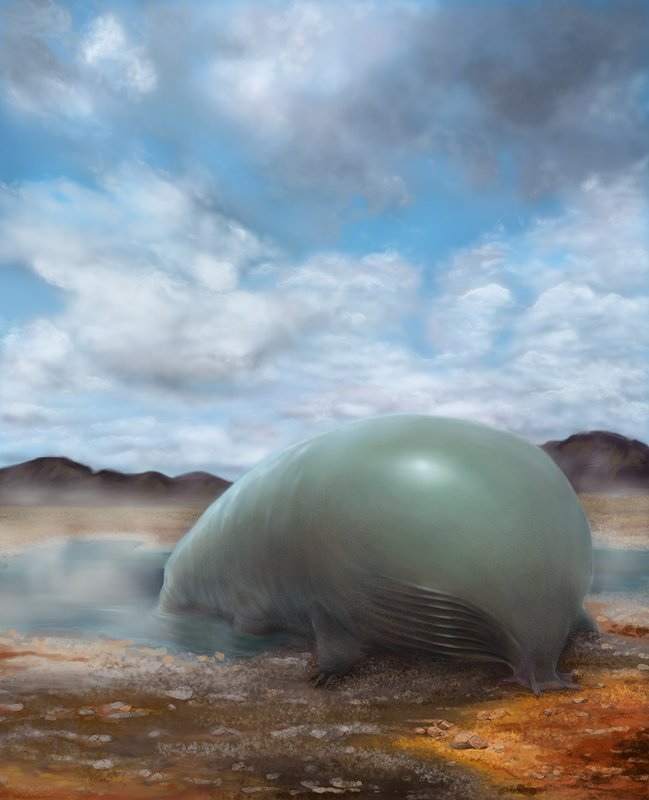 Artwork of organosilicon life