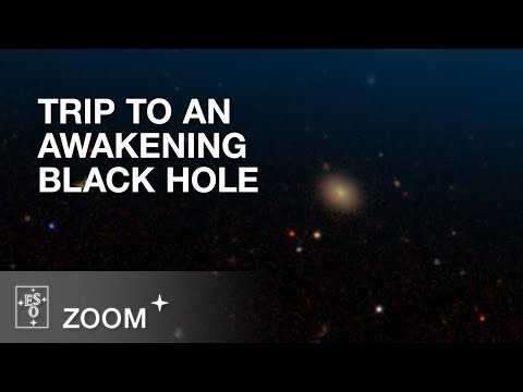 Zooming into the galaxy SDSS1335+0728 and its newly awakened black hole