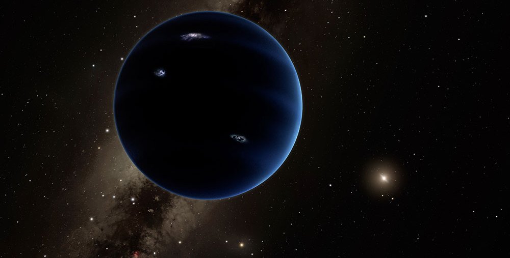 artistic rendering of Planet Nine